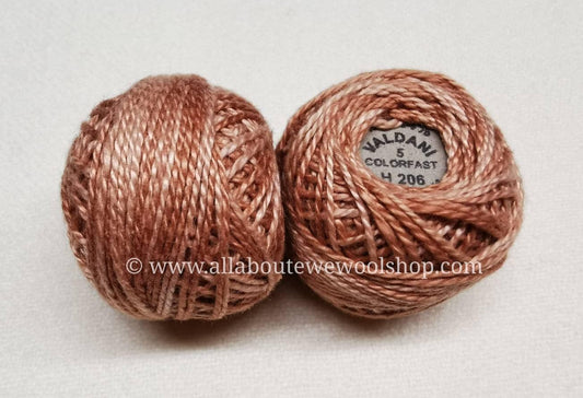 H206 #5 Valdani Pearl/Perle Cotton Thread - All About Ewe Wool Shop