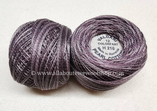 H210 #12 Valdani Pearl/Perle Cotton Thread - All About Ewe Wool Shop