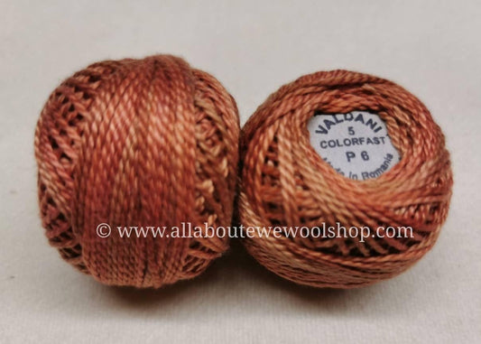 P6 #5 Valdani Pearl/Perle Cotton Thread - All About Ewe Wool Shop