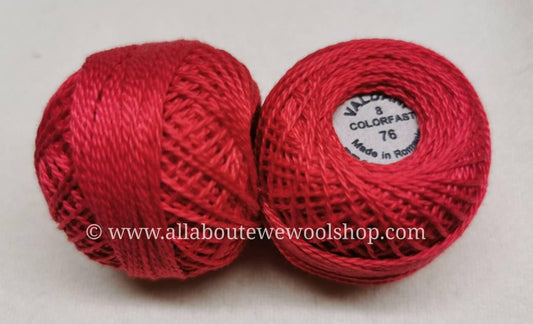 76 #8 Valdani Pearl/Perle Cotton Thread - All About Ewe Wool Shop