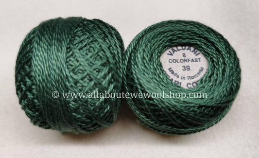 39 #8 Valdani Pearl/Perle Cotton Thread - All About Ewe Wool Shop