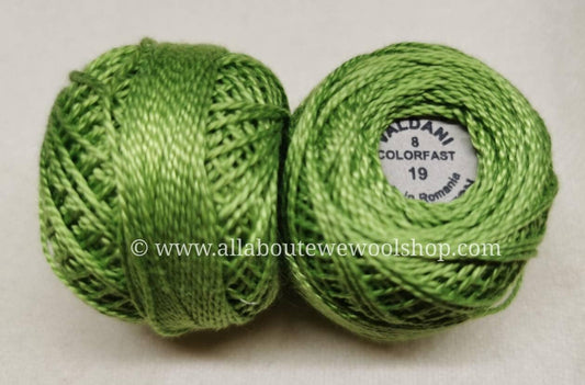 19 #8 Valdani Pearl/Perle Cotton Thread - All About Ewe Wool Shop