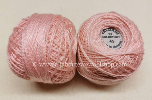 45 #12 Valdani Pearl/Perle Cotton Thread - All About Ewe Wool Shop