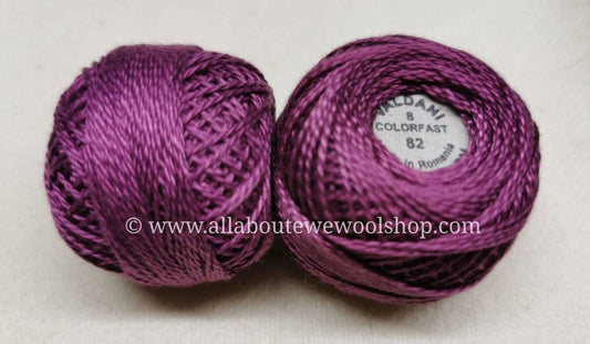 82 #8 Valdani Pearl/Perle Cotton Thread - All About Ewe Wool Shop