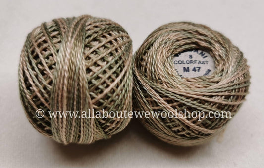 M47 #8 Valdani Pearl/Perle Cotton Thread - All About Ewe Wool Shop