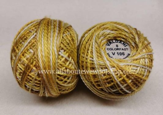 V106 #8 Valdani Pearl/Perle Cotton Thread - All About Ewe Wool Shop
