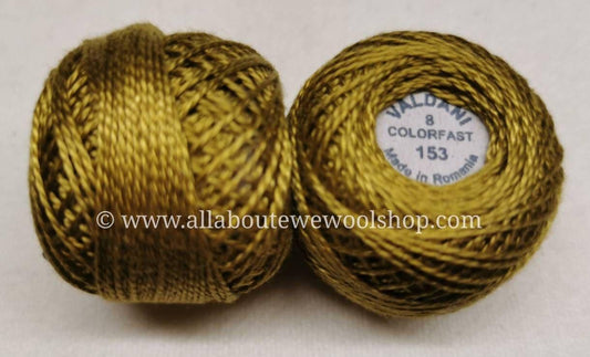 153 #8 Valdani Pearl/Perle Cotton Thread - All About Ewe Wool Shop