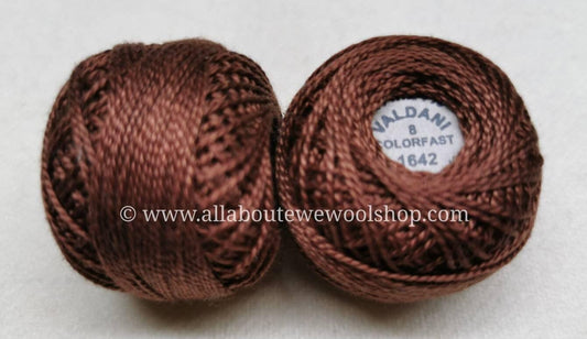 1642 #8 Valdani Pearl/Perle Cotton Thread - All About Ewe Wool Shop