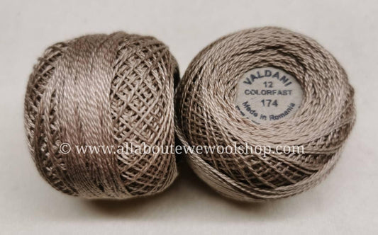 174 #12 Valdani Pearl/Perle Cotton Thread - All About Ewe Wool Shop
