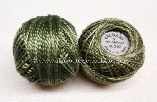 H202 #5 Valdani Pearl/Perle Cotton Thread - All About Ewe Wool Shop