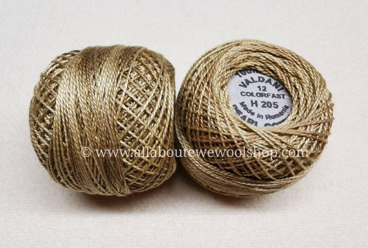 H205 #12 Valdani Pearl/Perle Cotton Thread - All About Ewe Wool Shop
