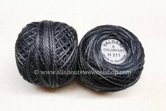 H211 #8 Valdani Pearl/Perle Cotton Thread - All About Ewe Wool Shop