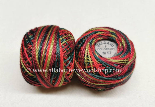 M57 #8 Valdani Pearl/Perle Cotton Thread - All About Ewe Wool Shop