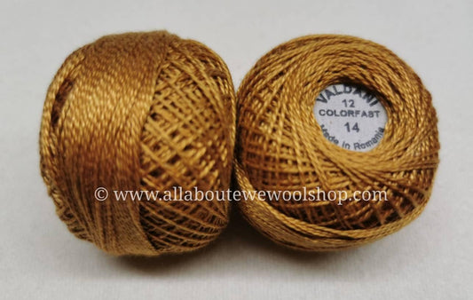 14 #12 Valdani Pearl/Perle Cotton Thread - All About Ewe Wool Shop