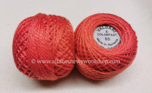 65 #8 Valdani Pearl/Perle Cotton Thread - All About Ewe Wool Shop