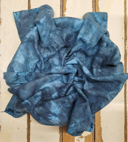 AQUA BLUE Hand Dyed Wool - All About Ewe Wool Shop