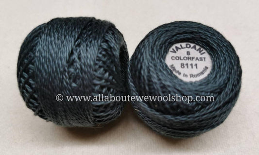 8111 #8 Valdani Pearl/Perle Cotton Thread - All About Ewe Wool Shop