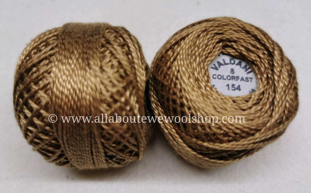 154 #8 Valdani Pearl/Perle Cotton Thread - All About Ewe Wool Shop