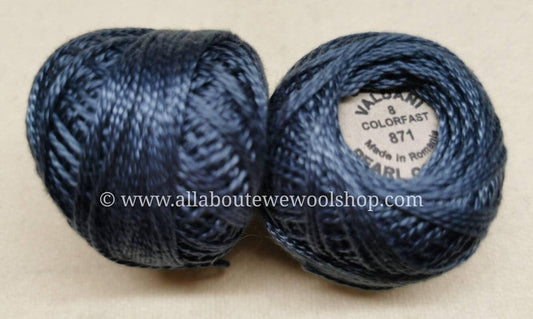 871 #8 Valdani Pearl/Perle Cotton Thread - All About Ewe Wool Shop