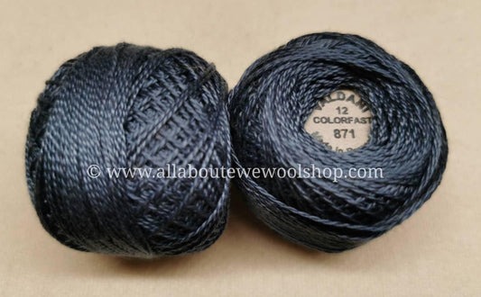 871 #12 Valdani Pearl/Perle Cotton Thread - All About Ewe Wool Shop