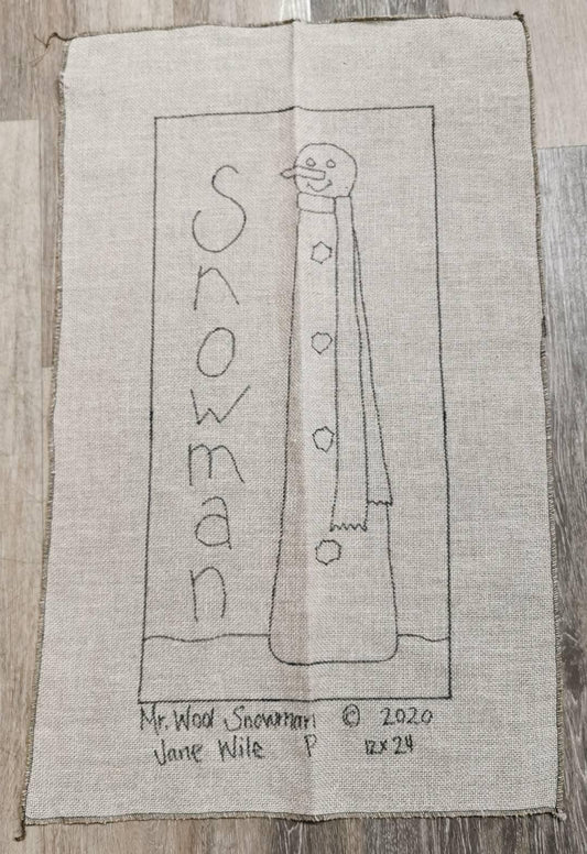 MR WOOL SNOWMAN Pattern - All About Ewe Wool Shop