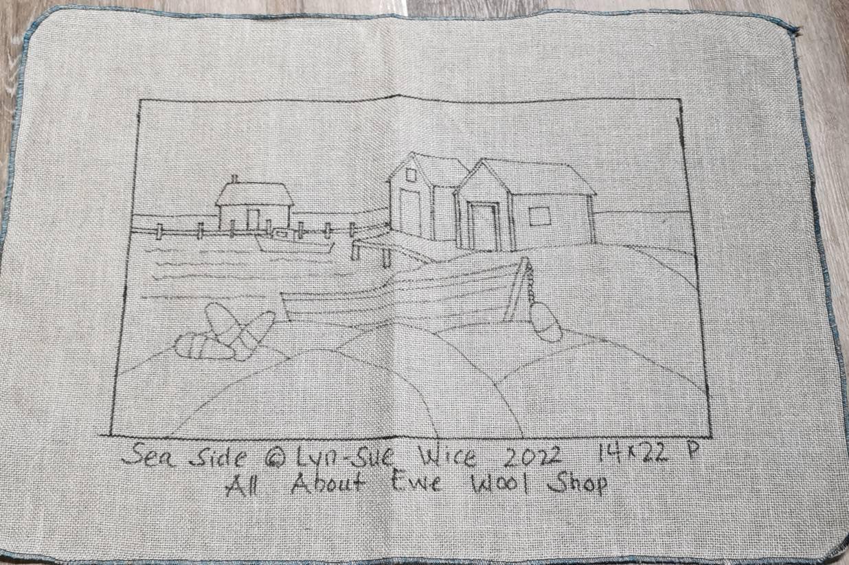 SEA SIDE Pattern - All About Ewe Wool Shop