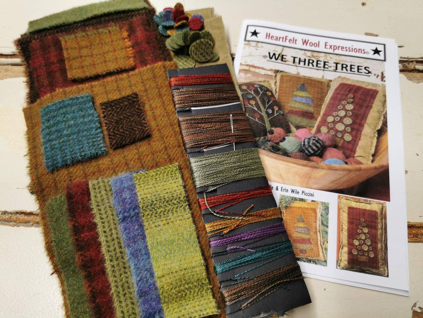 WE THREE TREES Kit - Set of 3 - All About Ewe Wool Shop
