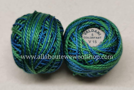 V15 #5 Valdani Pearl/Perle Cotton Thread - All About Ewe Wool Shop