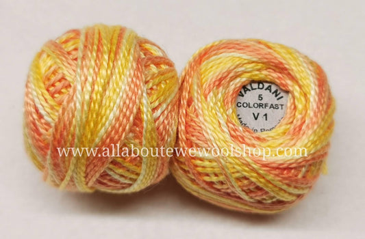 V1 #5 Valdani Pearl/Perle Cotton Thread - All About Ewe Wool Shop