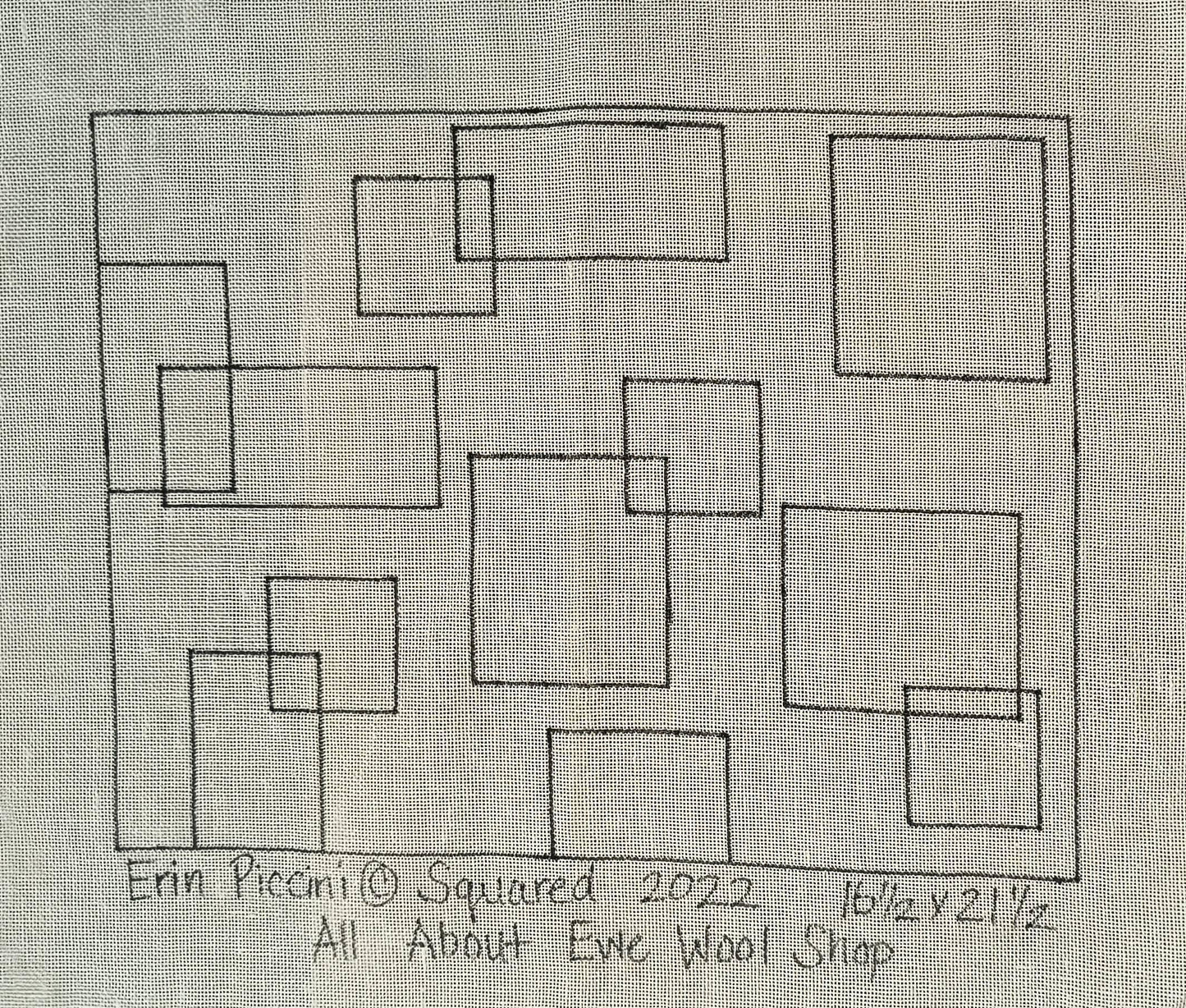 SQUARED Pattern - All About Ewe Wool Shop