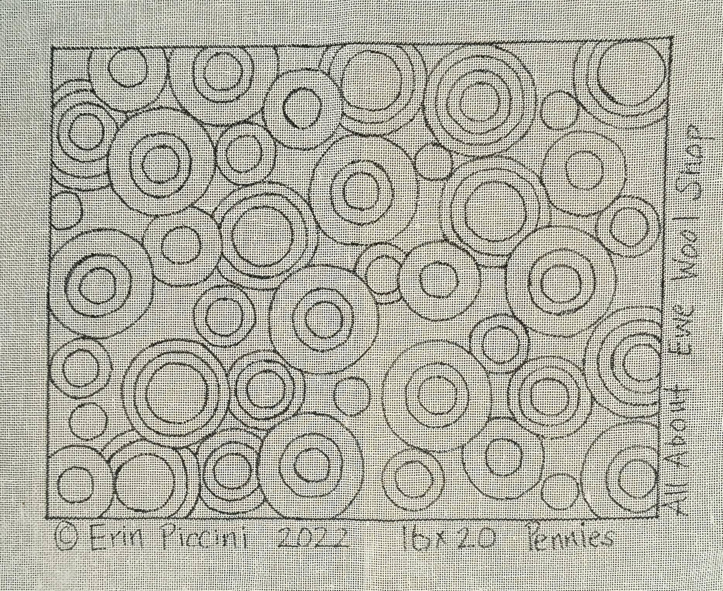 PENNIES Pattern - All About Ewe Wool Shop
