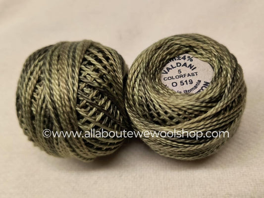 O519 #5 Valdani Pearl/Perle Cotton Thread - All About Ewe Wool Shop