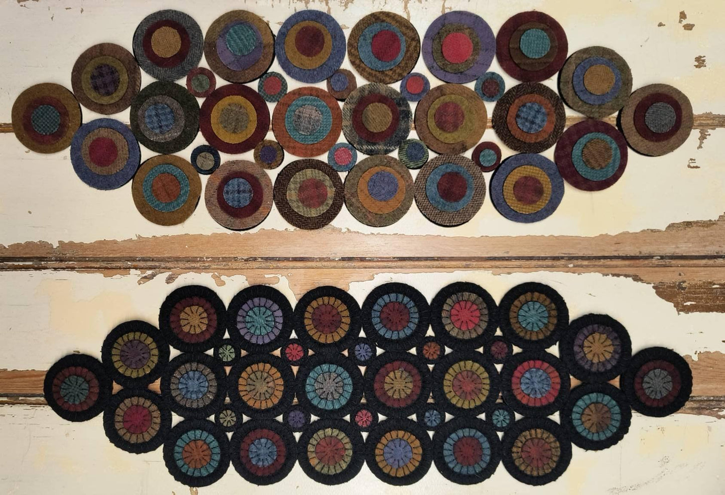 PENNY FALL Mat Kit | Pre-Cut - All About Ewe Wool Shop