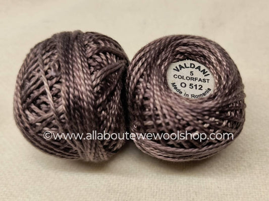 VALDANI O512 #5 Pearl Perle Cotton Thread | Patchwork | Punch Needle | Applique | Embroidery | Penny Mats | Hand Stitching