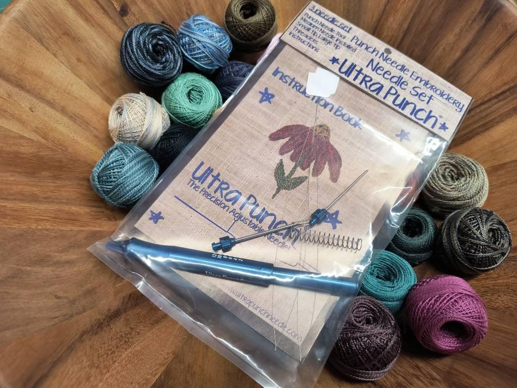 PUNCH NEEDLE SUPPLIES: HOW TO GET STARTED (ULTRA PUNCH EMBROIDERY) 