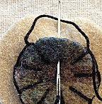 Wool Penny Mat Applique and Blanket Stitch Tutorial including Pictures - All About Ewe Wool Shop