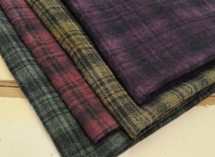 Hand Dyed Plaids