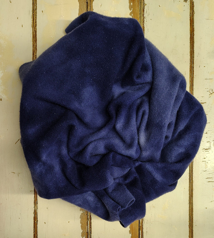 Hand Dyed Sparkle Wool