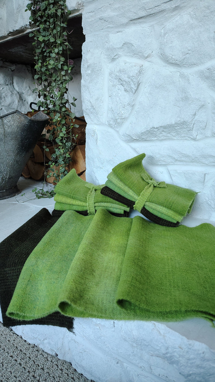 Hand Dyed Wool Texture Bundles