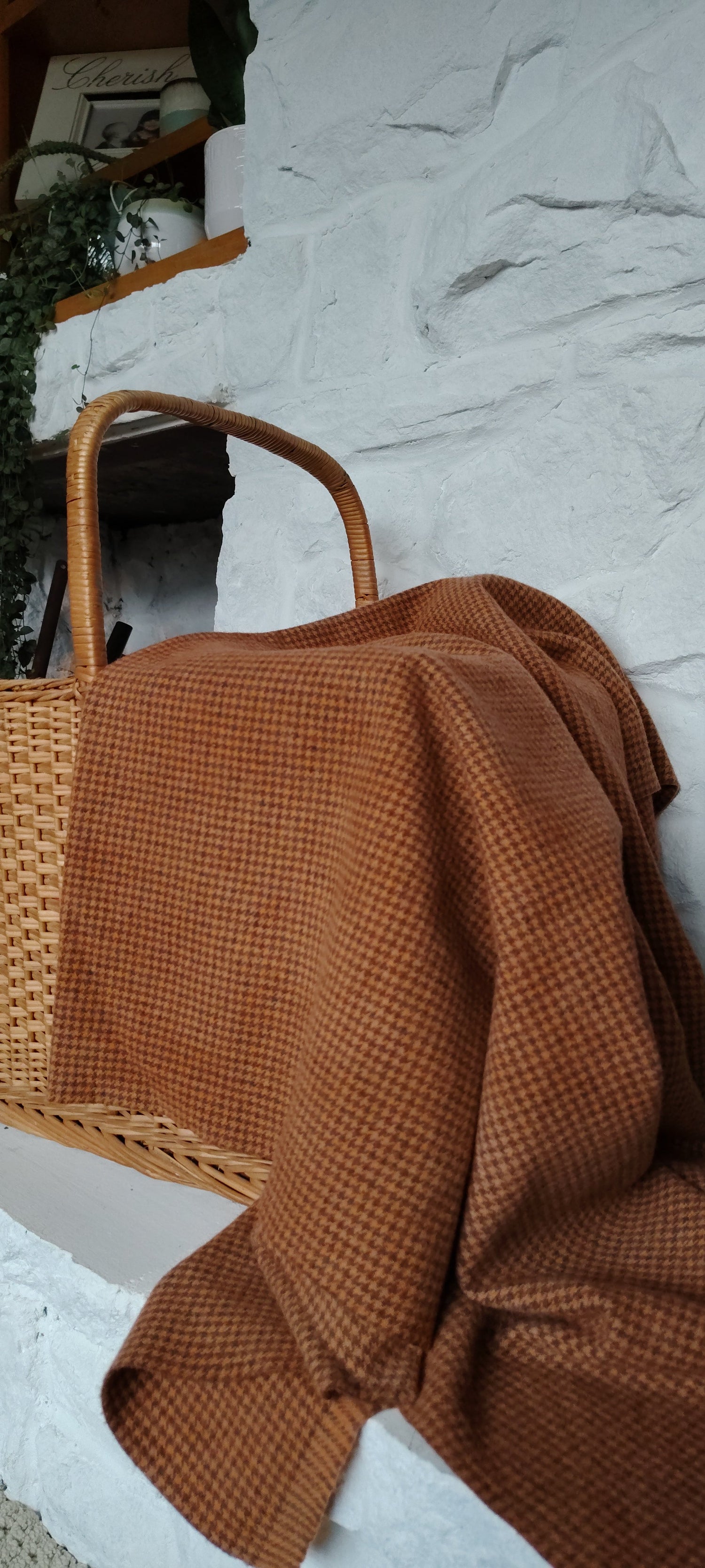 Hand Dyed Houndstooth