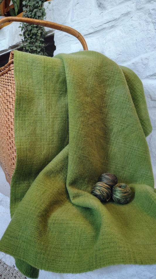 Avocado Hand Dyed GnP Wool