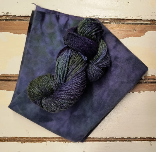 Clematis Hand Dyed Wool Yarn (Wholesale)
