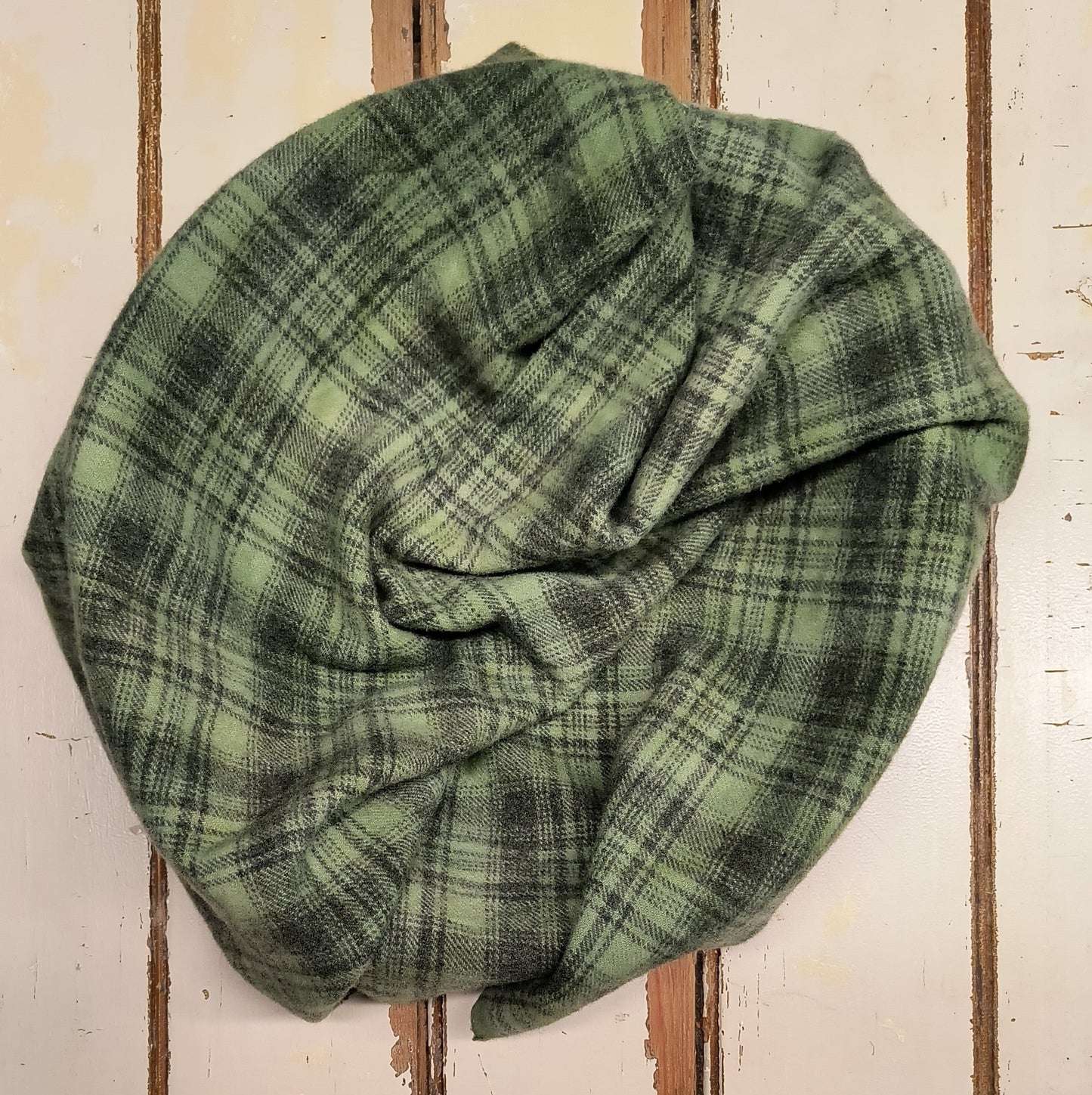 MOSS Hand Dyed Plaid Wool (Medium) (Wholesale)