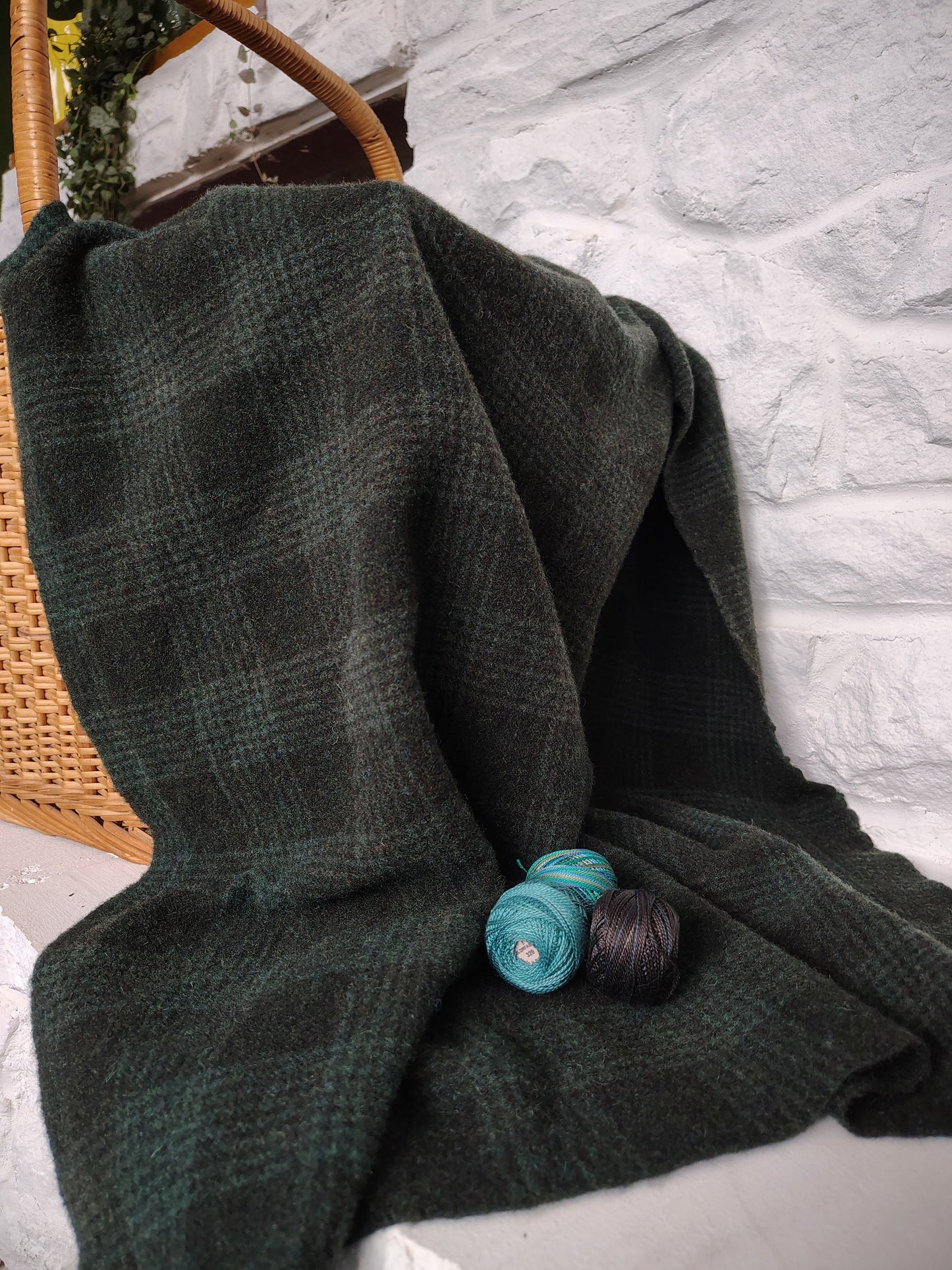 Forest Green Hand Dyed BnP Wool (Wholesale)