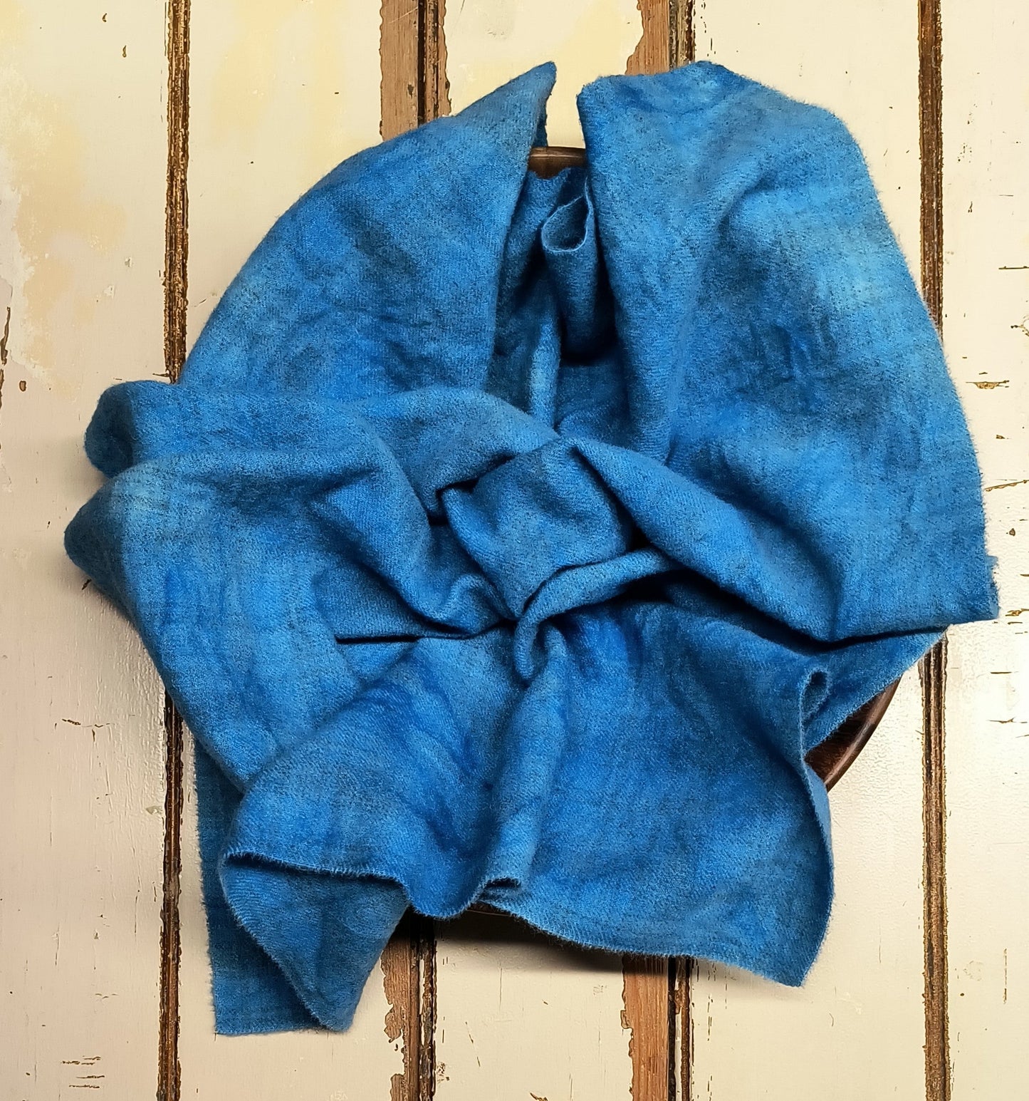 BLUE Hand Dyed Plaid Wool (Light) (Wholesale)