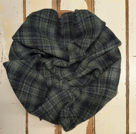 MOSS Hand Dyed Plaid Wool (Dark) (Wholesale)