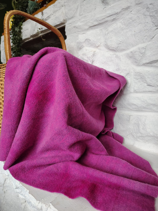 Fuchsia Hand Dyed BP Wool (Wholesale)