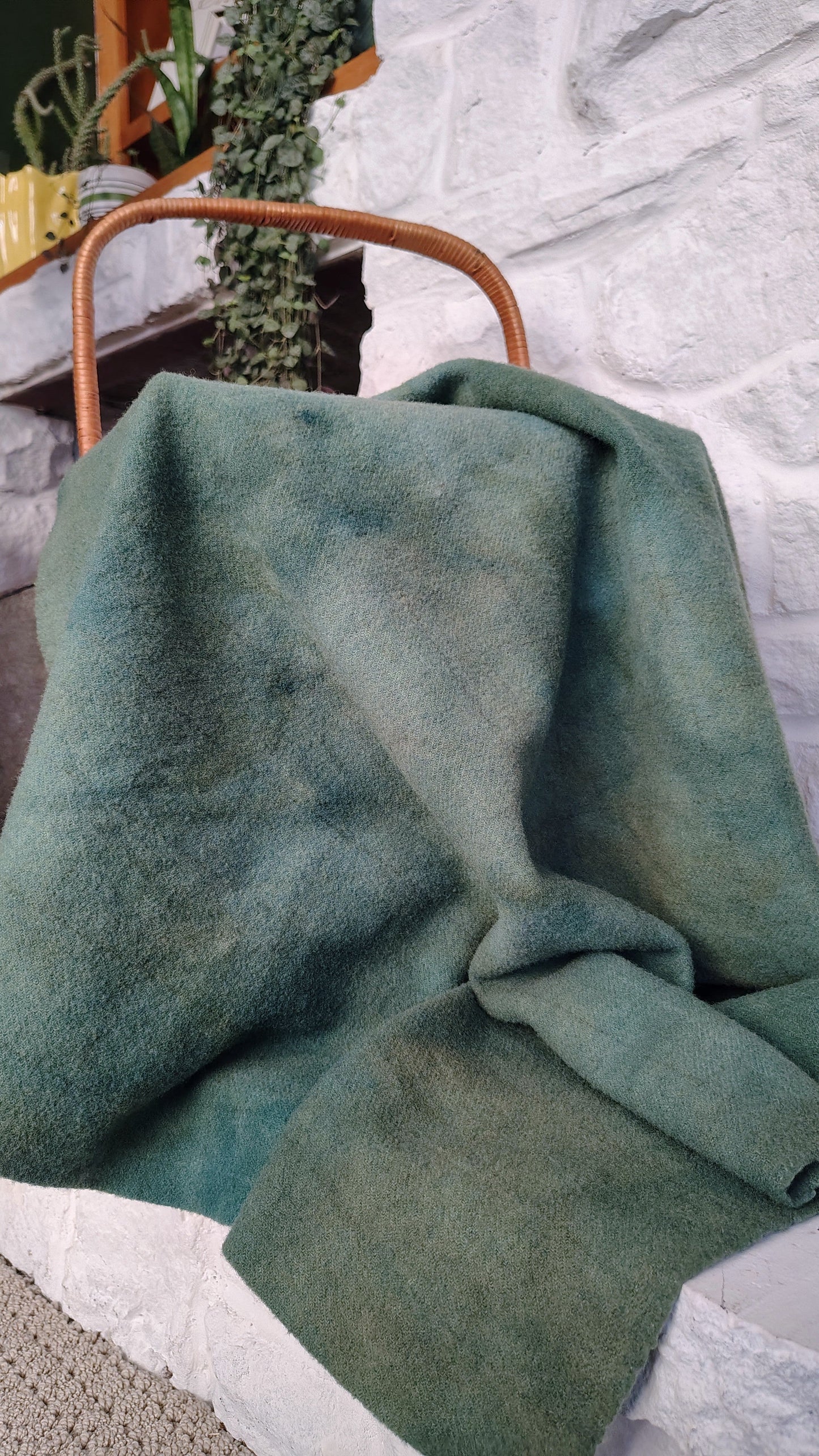 Evergreen Hand Dyed BP Wool