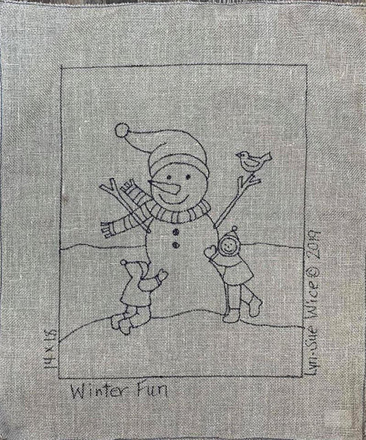 WINTER FUN Pattern - All About Ewe Wool Shop