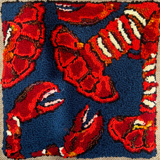 Tails & Claws Pattern on Monks Cloth
